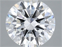 Lab Grown Diamond 4.58 Carats, Round with Excellent Cut, D Color, VVS2 Clarity and Certified by IGI
