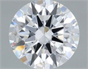Lab Grown Diamond 1.37 Carats, Round with Ideal Cut, D Color, VS1 Clarity and Certified by IGI