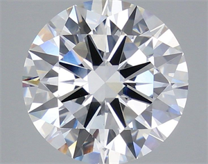 Picture of Lab Grown Diamond 3.91 Carats, Round with Ideal Cut, F Color, VS1 Clarity and Certified by IGI