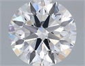 Del inventario de diamantes de laboratorio, 1.00 quilates, Redondo , Color D, claridad VS2 y certificado IGI