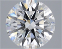 Del inventario de diamantes de laboratorio, 3.54 quilates, Redondo , Color F, claridad VVS1 y certificado IGI