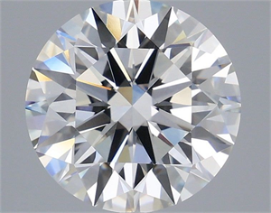 Picture of Lab Grown Diamond 3.54 Carats, Round with Ideal Cut, F Color, VVS1 Clarity and Certified by IGI