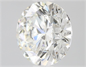 Natural Diamond 1.10 Carats, Round with Excellent Cut, H Color, SI2 Clarity and Certified by GIA