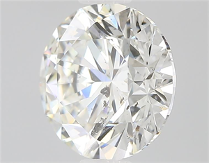 Picture of Natural Diamond 1.10 Carats, Round with Excellent Cut, H Color, SI2 Clarity and Certified by GIA