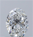 Diamante Natural 0.50 quilates, Ovalado , Color F, claridad VS1 y certificado GIA