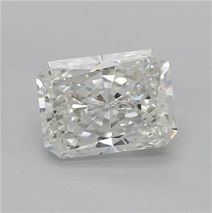 Foto Diamante Natural 1.51 quilates, Radiante , Color I, claridad SI1 y certificado GIA de