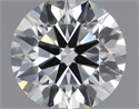 Natural Diamond 0.50 Carats, Round with Excellent Cut, H Color, IF Clarity and Certified by IGI