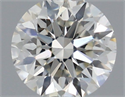Natural Diamond 0.41 Carats, Round with Excellent Cut, H Color, VS2 Clarity and Certified by IGI