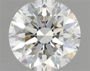 Picture of Natural Diamond 0.70 Carats, Round with Excellent Cut, I Color, VS2 Clarity and Certified by IGI