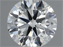 Diamante Natural 0.53 quilates, Redondo , Color H, claridad VS2 y certificado IGI