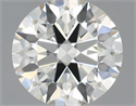 Natural Diamond 0.70 Carats, Round with Excellent Cut, K Color, SI1 Clarity and Certified by IGI