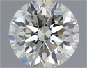 Diamante Natural 0.50 quilates, Redondo , Color J, claridad VS2 y certificado IGI