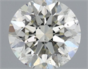 Natural Diamond 0.42 Carats, Round with Excellent Cut, I Color, SI2 Clarity and Certified by IGI