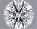 Diamante Natural 0.40 quilates, Redondo , Color J, claridad VS2 y certificado GIA