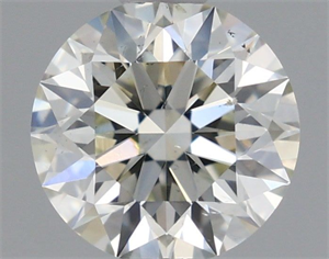 Foto Diamante Natural 1.00 quilates, Redondo , Color J, claridad SI1 y certificado GIA de