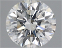 Diamante Natural 0.50 quilates, Redondo , Color I, claridad SI1 y certificado GIA