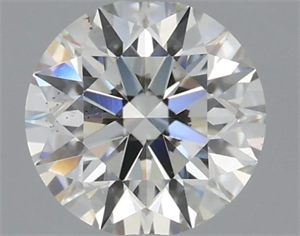 Foto Diamante Natural 1.01 quilates, Redondo , Color J, claridad SI1 y certificado GIA de