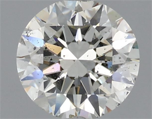 Foto Diamante Natural 1.05 quilates, Redondo , Color K, claridad SI1 y certificado GIA de