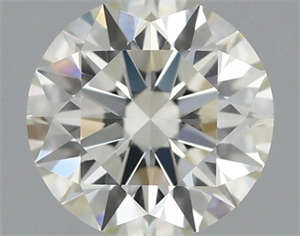Picture of Natural Diamond 0.72 Carats, Round with Excellent Cut, J Color, VVS2 Clarity and Certified by IGI