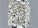 Natural Diamond 2.01 Carats, Radiant with  Cut, I Color, I1 Clarity and Certified by IGI