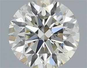 Foto Diamante Natural 0.40 quilates, Redondo , Color J, claridad SI1 y certificado IGI de