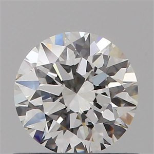 Foto Diamante Natural 0.55 quilates, Redondo , Color F, claridad VVS2 y certificado GIA de