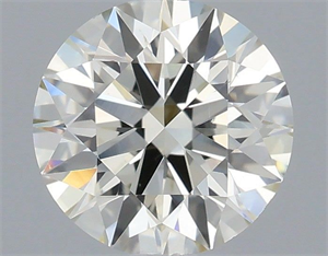 Picture of Natural Diamond 0.80 Carats, Round with Excellent Cut, K Color, VS2 Clarity and Certified by IGI
