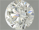 Diamante Natural 0.70 quilates, Redondo , Color J, claridad VS2 y certificado GIA