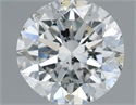 Diamante Natural 0.70 quilates, Redondo , Color G, claridad SI2 y certificado IGI