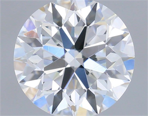 Picture of Natural Diamond 0.70 Carats, Round with Excellent Cut, E Color, VVS2 Clarity and Certified by IGI