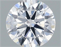 Diamante Natural 0.41 quilates, Redondo , Color D, claridad VS2 y certificado IGI
