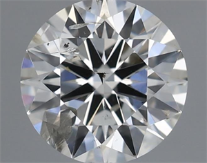 Foto Diamante Natural 0.51 quilates, Redondo , Color H, claridad I1 y certificado IGI de