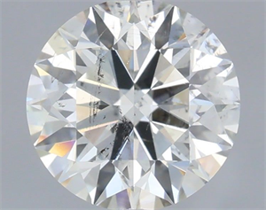 Foto Diamante Natural 0.74 quilates, Redondo , Color H, claridad SI2 y certificado IGI de