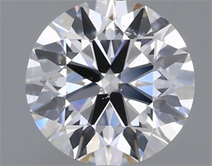 Picture of Natural Diamond 0.90 Carats, Round with Excellent Cut, D Color, VS2 Clarity and Certified by IGI