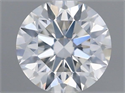 Natural Diamond 0.42 Carats, Round with Excellent Cut, G Color, SI1 Clarity and Certified by IGI