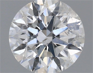 Picture of Natural Diamond 0.70 Carats, Round with Excellent Cut, F Color, I1 Clarity and Certified by IGI