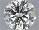 Diamante Natural 0.43 quilates, Redondo , Color J, claridad I1 y certificado IGI
