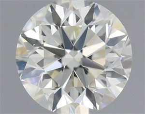 Picture of Natural Diamond 0.50 Carats, Round with Very Good Cut, J Color, VS1 Clarity and Certified by IGI