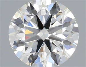 Foto Diamante Natural 0.42 quilates, Redondo , Color H, claridad SI1 y certificado IGI de