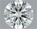 Diamante Natural 0.41 quilates, Redondo , Color H, claridad SI2 y certificado IGI