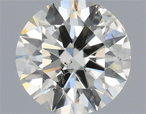 Foto Diamante Natural 0.50 quilates, Redondo , Color J, claridad SI2 y certificado IGI de