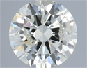 Diamante Natural 0.70 quilates, Redondo , Color K, claridad I1 y certificado IGI