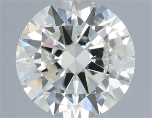 Foto Diamante Natural 0.70 quilates, Redondo , Color K, claridad I1 y certificado IGI de