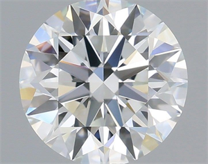 Foto Diamante Natural 0.80 quilates, Redondo , Color F, claridad VVS2 y certificado IGI de