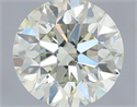 Diamante Natural 0.71 quilates, Redondo , Color J, claridad VS2 y certificado IGI