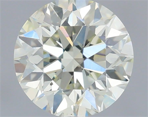 Picture of Natural Diamond 0.71 Carats, Round with Very Good Cut, J Color, VS2 Clarity and Certified by IGI