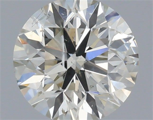 Foto Diamante Natural 0.40 quilates, Redondo , Color J, claridad SI2 y certificado IGI de