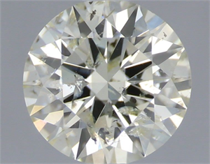 Picture of Natural Diamond 0.50 Carats, Round with Excellent Cut, M Color, SI2 Clarity and Certified by IGI