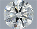 Diamante Natural 0.56 quilates, Redondo , Color J, claridad SI1 y certificado IGI