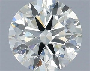 Foto Diamante Natural 0.56 quilates, Redondo , Color J, claridad SI1 y certificado IGI de